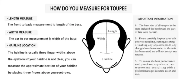 Full Swiss Lace Bleached Knots Men Toupee Natural Hair System - Image 3