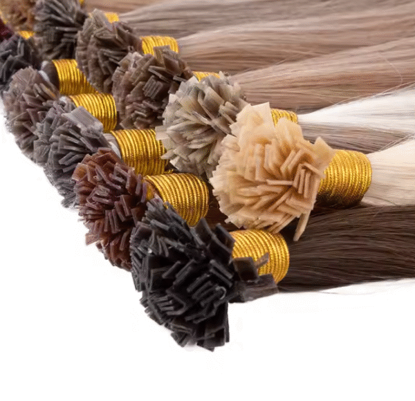 U Tip/V Tip/Flat Tip/Mini Tip Natural Hair Extension - Image 2