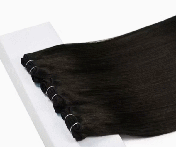 Weft Remy Natural Hair Extension - Image 4